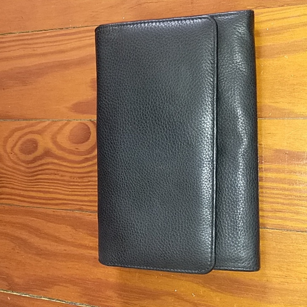 Bechamel Vintage Leather Black Purse